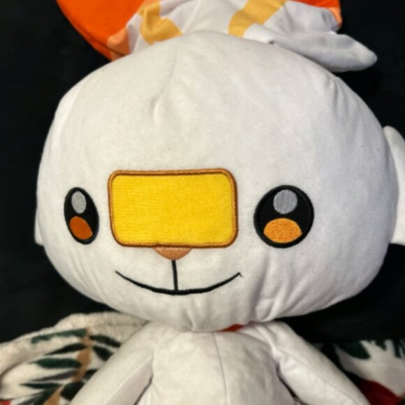 Scorbunny Jumbo 20" Foam Bead-Filled Plush - Picture 2 of 4